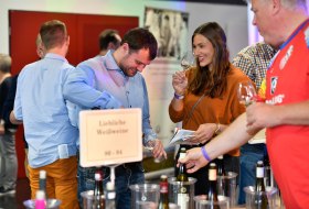 Besucher Weinforum