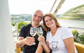 Riesenradweinprobe