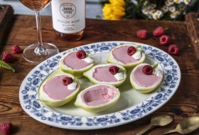 Himbeer Posset &copy; Klara und Ida