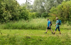 Durch das Biotop Rohrwiesen &copy; Dominik Ketz