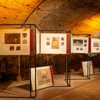 Kellerlabyrinth Ausstellung &copy; CC0 Rheinhessen-Touristik GmbH, Katja Zentel