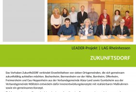 LEADER-Projekt Plakat: ZukunftsDORF