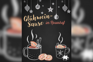 Glühweinsause im Rosenhof, © Bauchdenker Grafikdesign