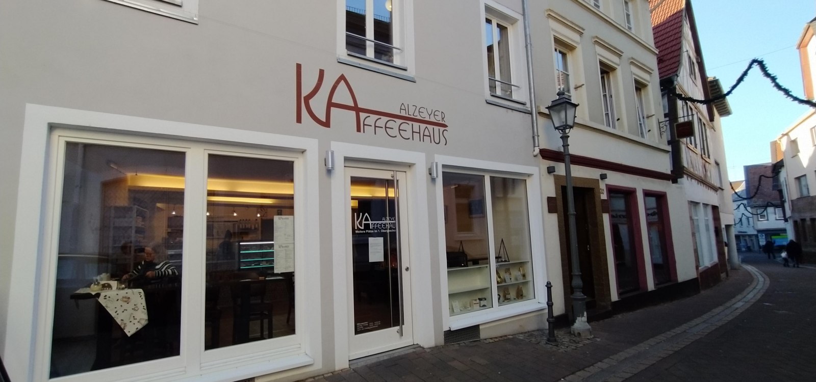 Strassenansicht Kaffehaus, &copy; K.Best/TI Alzey