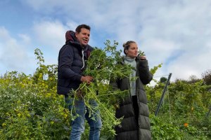 Marie von den Benken im Weingut Brauewell, &copy; Marie von den Benken