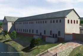 Digital reconstruction of the north wing