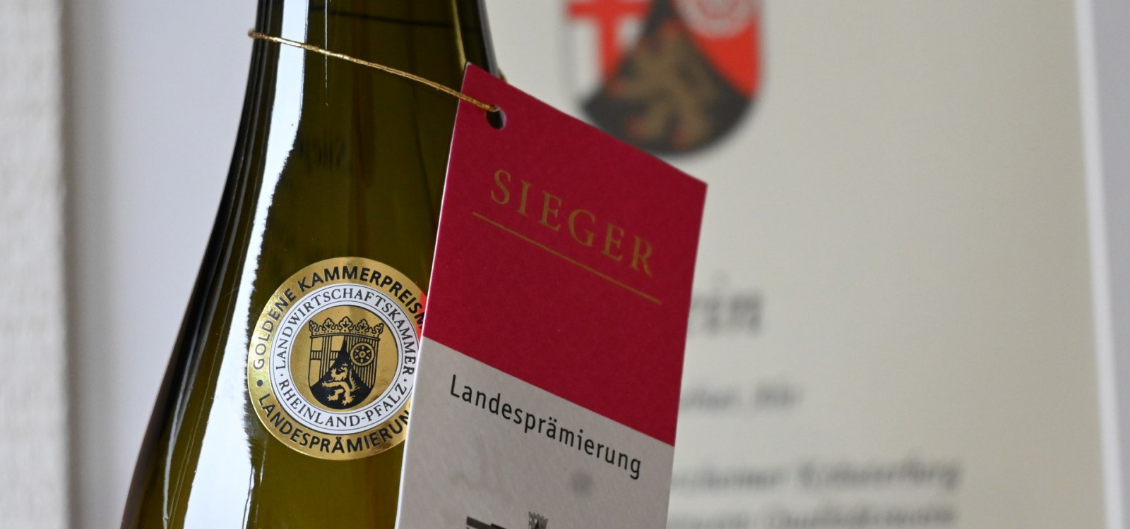 Pr&auml;mierungsflaschen, &copy; LWK RLP
