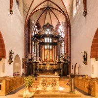 Basilika Innenraum /Bild Bingen &copy; Stadt Bingen Dominik Ketz