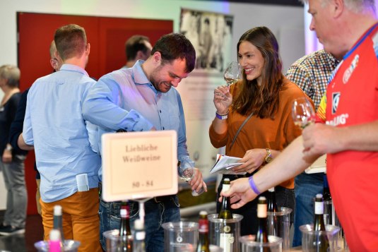 Besucher Weinforum