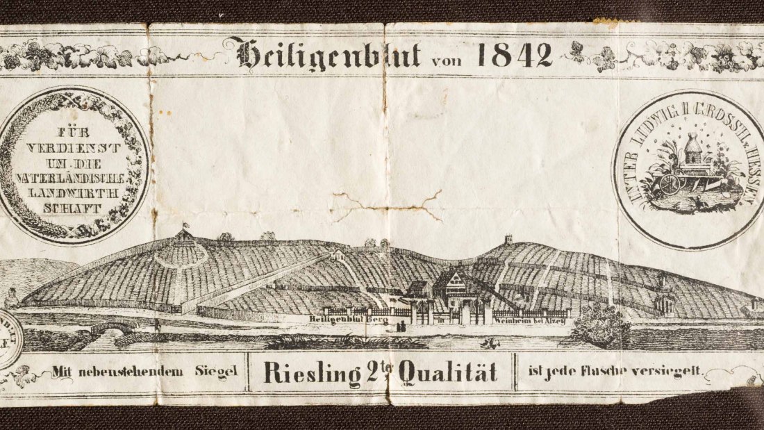 Weingut Heiligenblut_Etikett, &copy; Weingut Heiligenblut