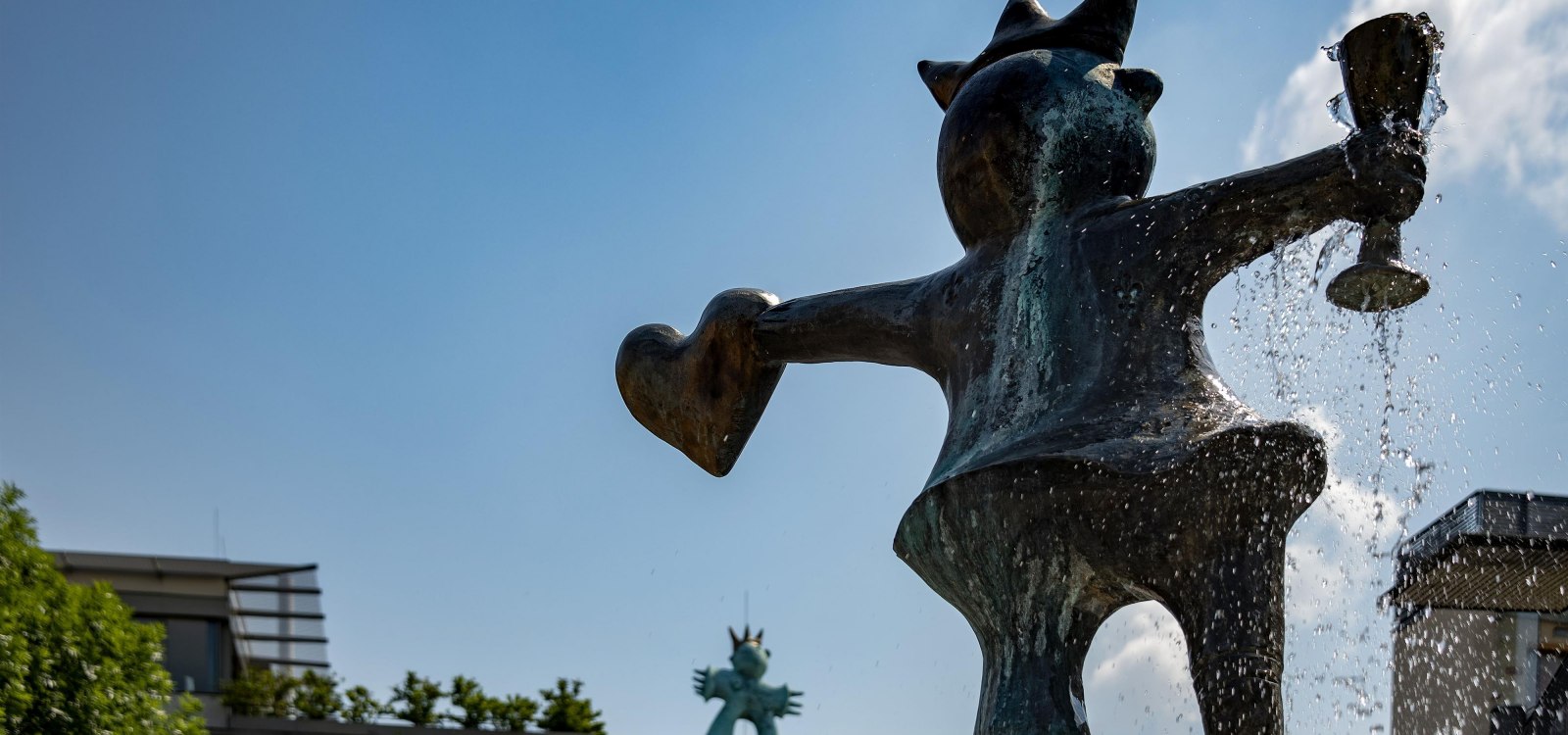 Brunnen am Friedrich-Ebert-Platz, © Heike Rost