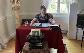 Stefanie Kleidt liest © Stefanie Kleidt