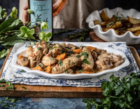 Coq au Vin, &copy; Svenja Mattner-Shahi - Klara &amp; Ida