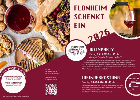 Flonheim schenkt ein Flyer