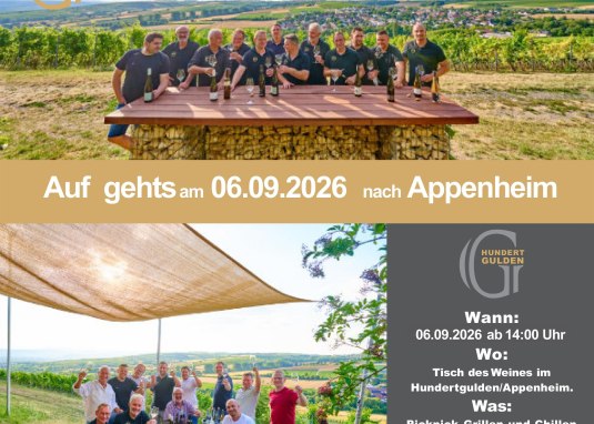 Flyer Picknick &copy; Hundertguldenwinzer