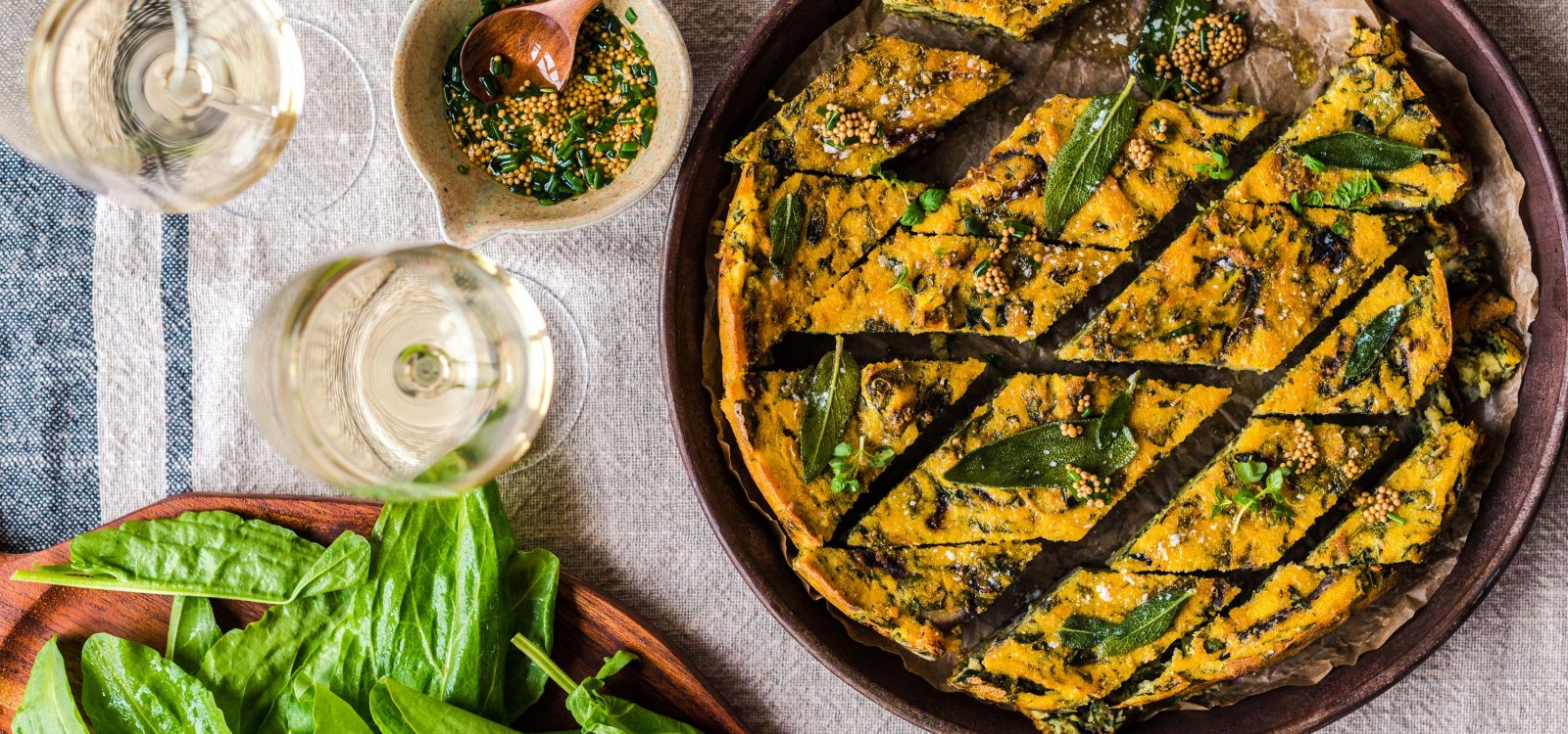 Wildkr&auml;uter Polenta, &copy; Foodistas