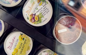 Eishorn Eisautomat Dittelsheim-Heßloch Auswahl