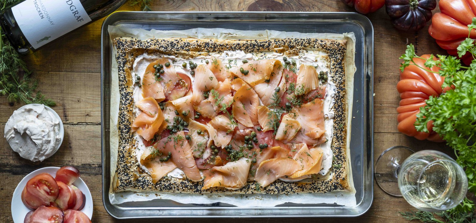 Lachs Tarte, &copy; Svenja Mattner-Shahi - Klara und Ida