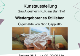 Plakat Kunstausstellung