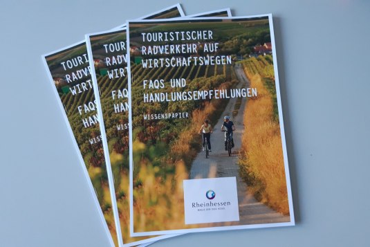 Wissenspapier Radtourismus, &copy; Rheinhessen-Touristik