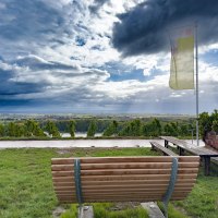 Weitsicht am RheinTerrassenWeg, Alte Mistkaut