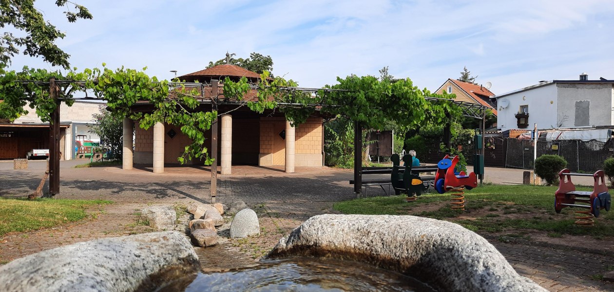 Hugo-Brandt-Platz_Startpunkt, © Tourist Info Sprendlingen-Gensingen