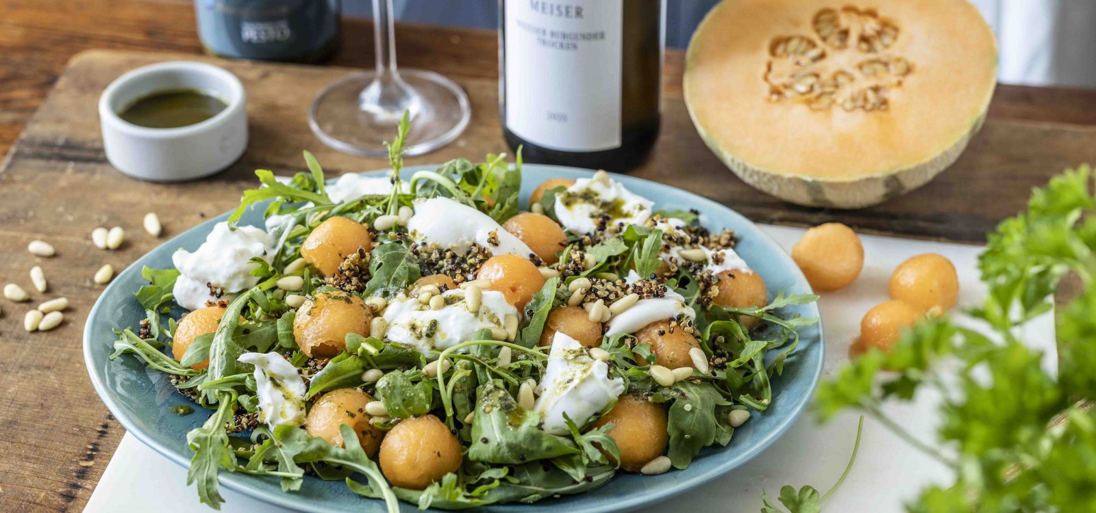 Crispy Quinoa Salat