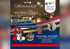 Narrenschiff auf dem Rhein, &copy; LSG -DIE CHAOTE- e.V.
