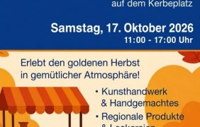 Flyer Herbstmarkt Bechtolsheim