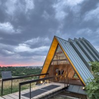 Zornheimer Kapelle Abenddämmerung © Rheinhessen Touristik GmbH/Katja Zentel