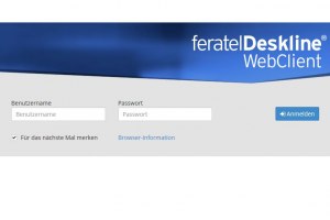 Webclient4-Startseite