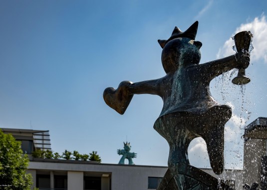 Brunnen am Friedrich-Ebert-Platz © Heike Rost