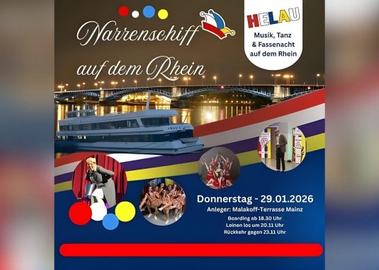 Narrenschiff auf dem Rhein &copy; LSG -DIE CHAOTE- e.V.