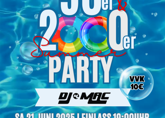 Schwimmbadparty