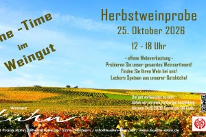 Wine-Time im Weingut Frank K&uuml;hn, &copy; Frank K&uuml;hn