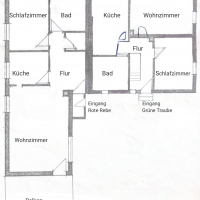 Grundriss der Ferienwohnungen