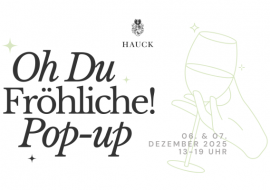 Oh du Fröhliche! Pop-up, © Weingut Hauck