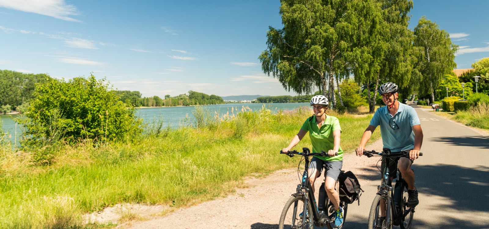 Rijnfietspad Rijnpromenade bij Eich, &copy; Dominik Ketz
