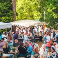 Geselliges Treiben auf dem Weinmarkt &copy; Sina Schollmayer