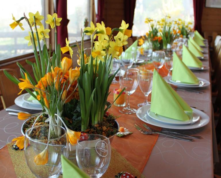 Weingut Rheinterrassenhof_Tischdekoration, &copy; Weingut Rheinterrassenhof