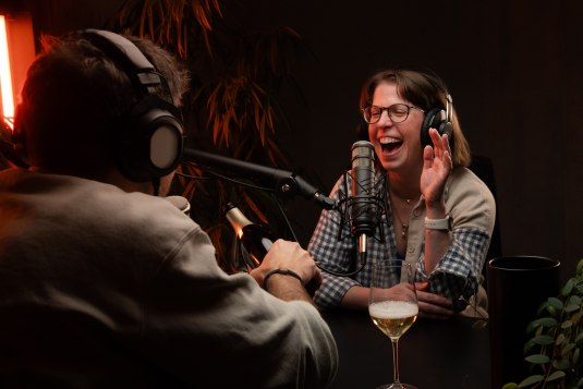 Malenke Stenner Podcast, &copy; Johannes Schiebe