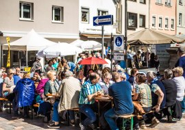 Marktfr&uuml;hst&uuml;ck auf dem obermarkt