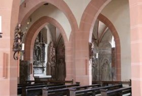 Blick zur Dalbergschen Grabkapelle © Dr. Luzie Bratner, Mainz