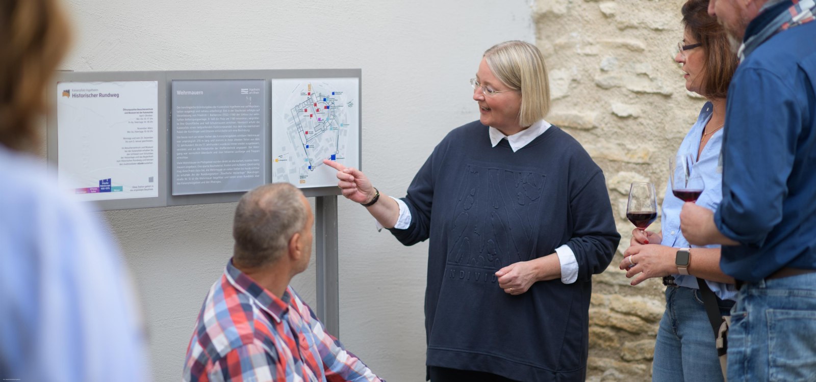 F&uuml;hrung Kaiserpfalz Ingelheim 3