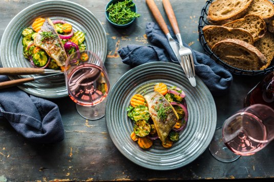 Gegrillte Forellenfilets, © Foodistas