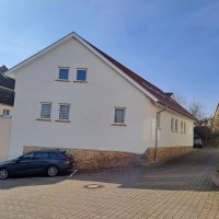 Au&szlig;enbereich. Parken kannst du im Hof