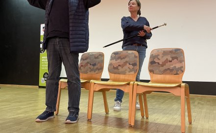 „Der Fröhliche Weinberg“ – eine Komödie auf und hinter der Bühne, © Valerie Reiter