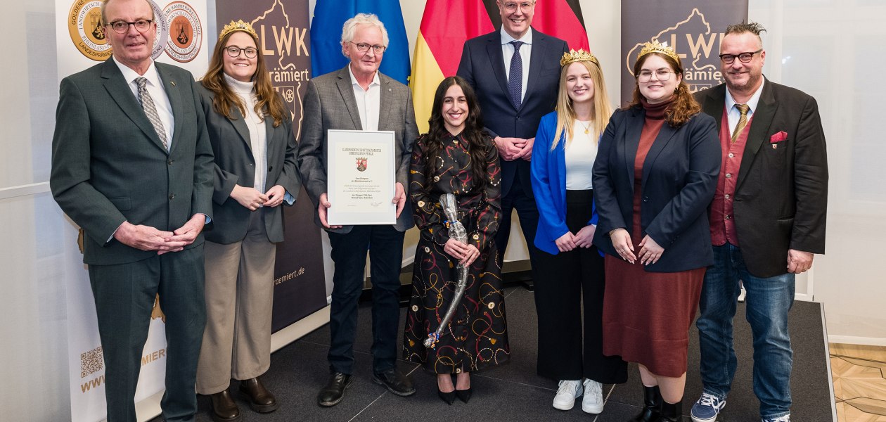 Ehrenpreis 2025 Weingut Villa Kerz, &copy; LWK RLP/Carsten Costard