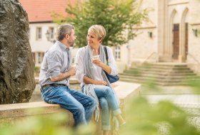 Weingenuss Flonheim, Vinothek Klosterhof © Dominik Ketz