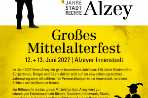 Plakat Mittelalterfest Alzey